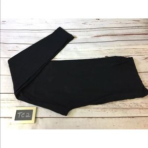 NEW!💕LuLaRoe TC2 Solid Black Leggings 18 + Plus